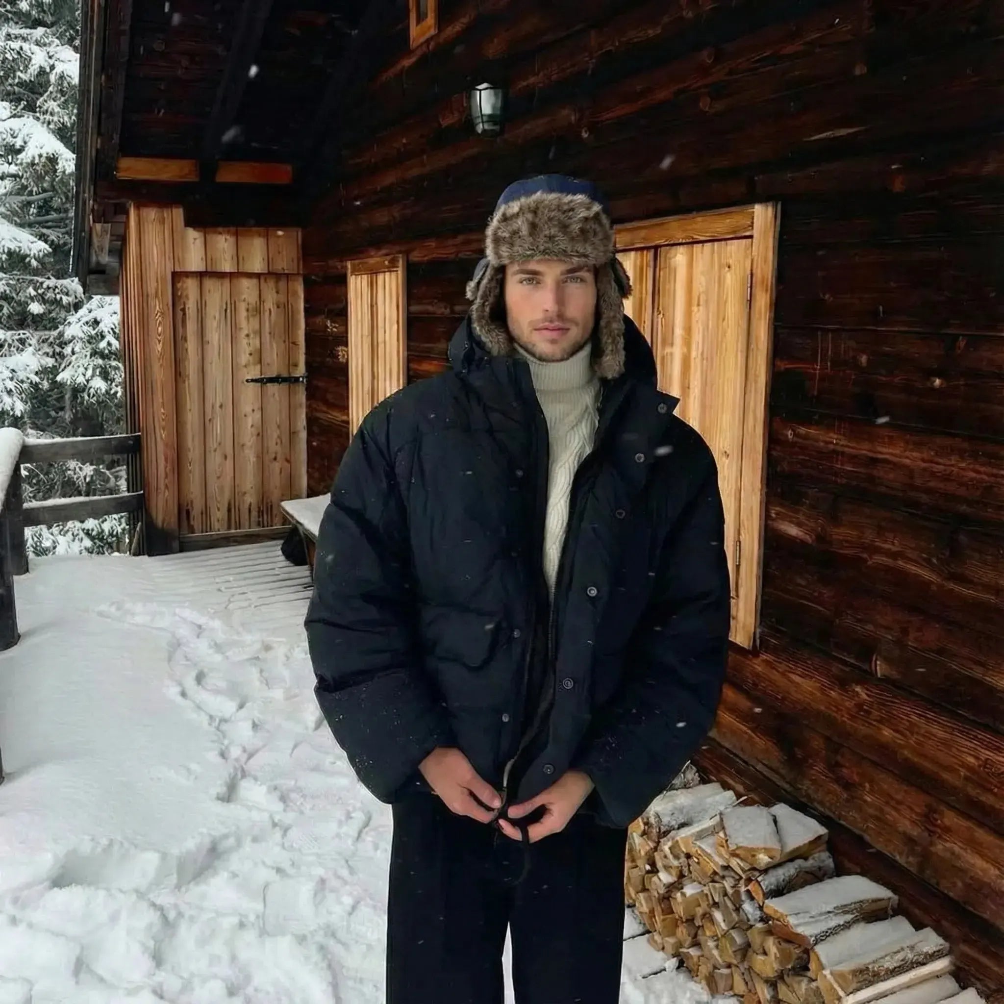 Chapeau en Fourrure Russe