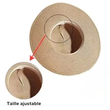 Chapeau Capeline en Paille