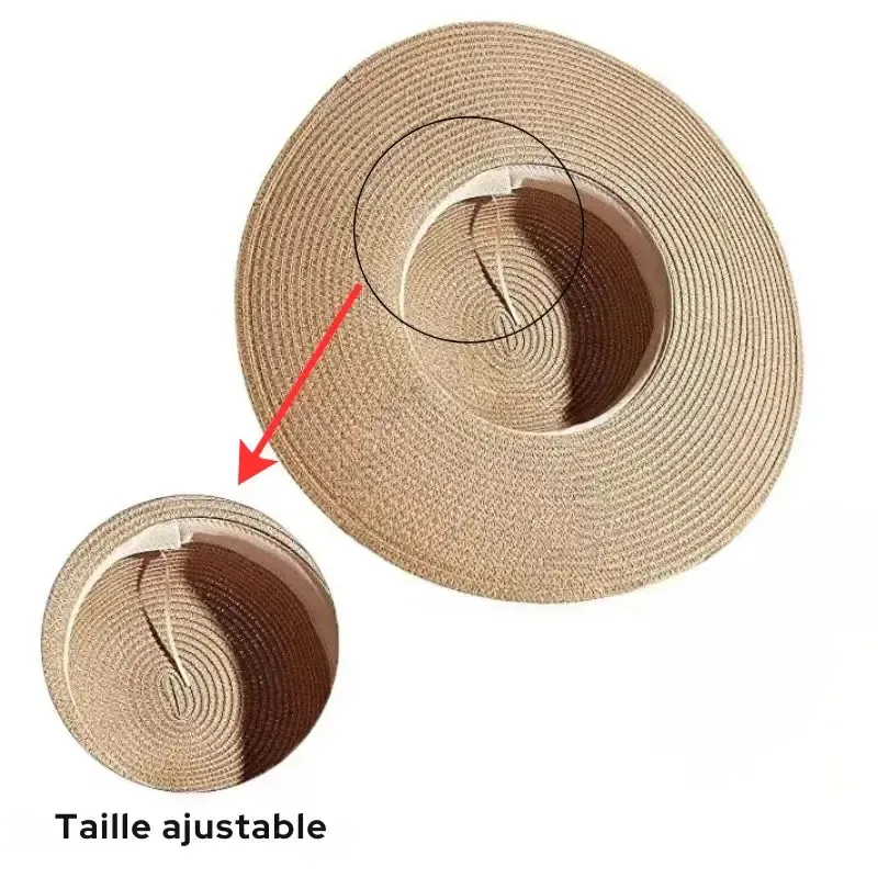 Chapeau Capeline en Paille