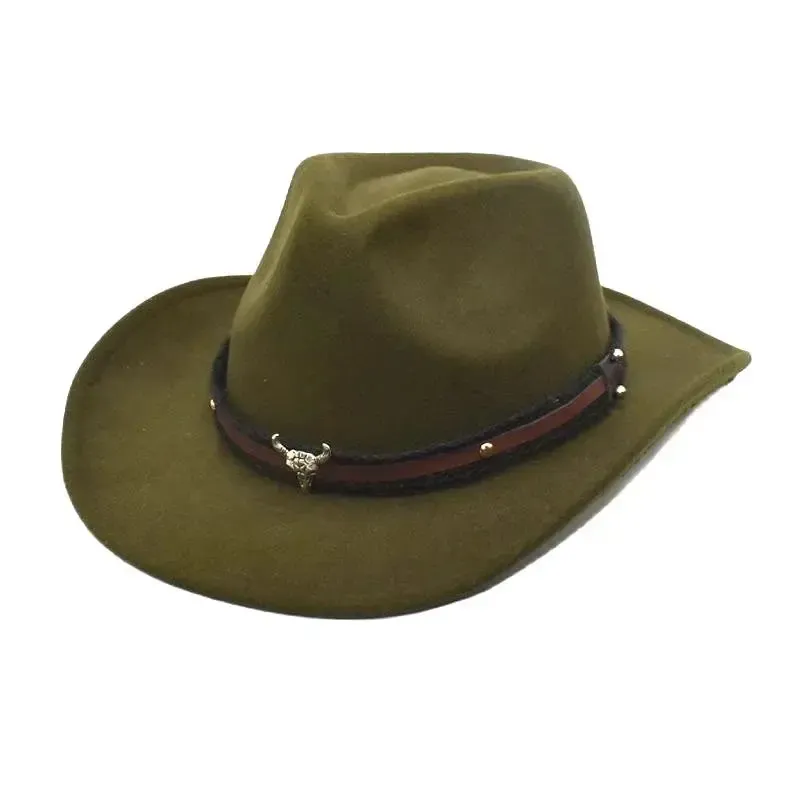 Chapeau de Cowboy en Laine