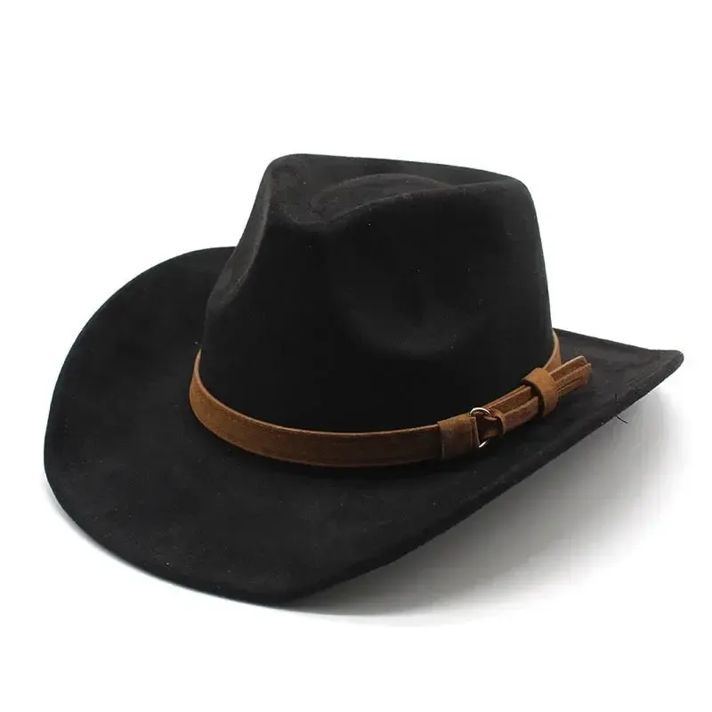 Chapeau de Cowboy en Suédine