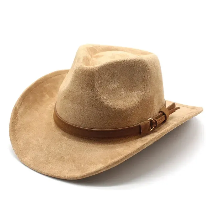 Chapeau de Cowboy en Suédine
