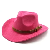 Chapeau de Cowboy en Suédine