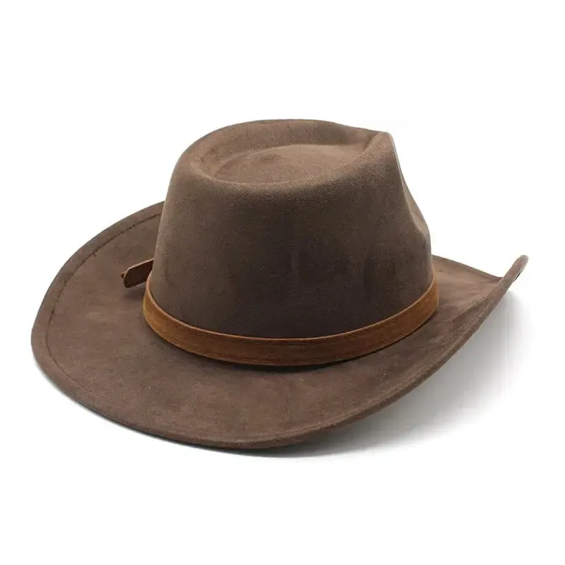 Chapeau de Cowboy en Suédine