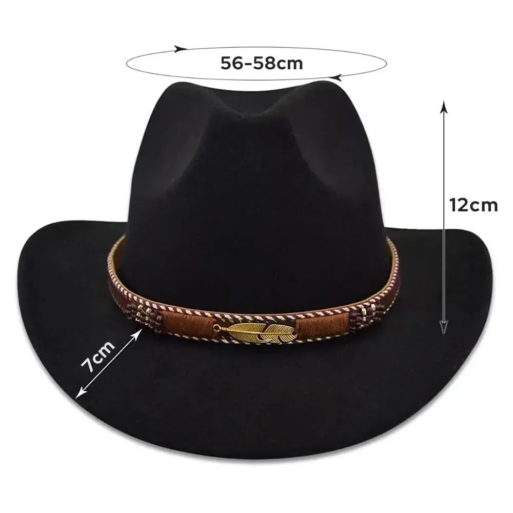 Chapeau de Cowboy Équitation