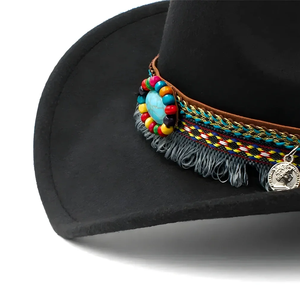 Chapeau de Cowboy Hippie
