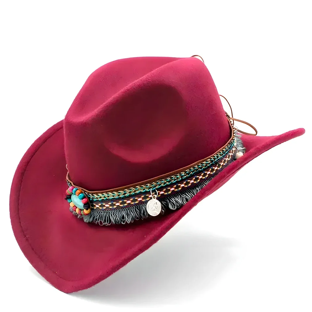 Chapeau de Cowboy Hippie