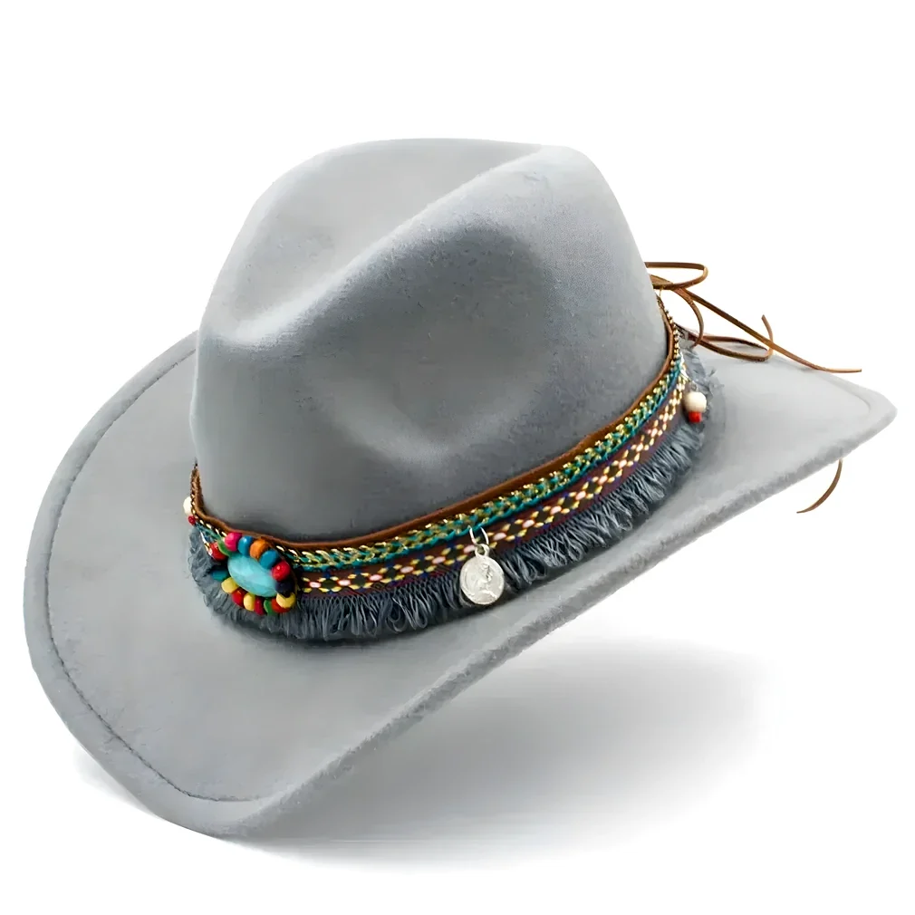 Chapeau de Cowboy Hippie
