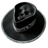 Chapeau de Cowboy Tête de Mort