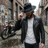 Chapeau de Cowboy Tête de Mort