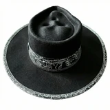 Chapeau de Cowboy Tete de Mort