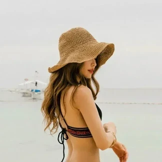 Chapeau de Paille Femme Bohème