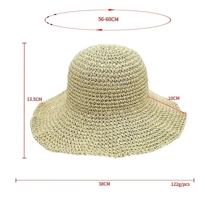 Chapeau de Paille Femme Bohème