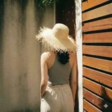 Chapeau de Paille Tressée