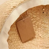 Chapeau de Paille Tressée