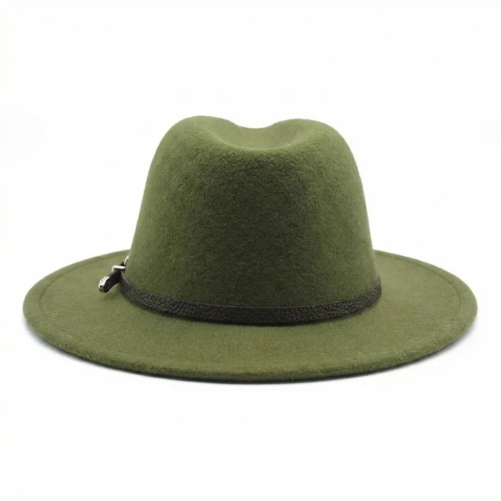 Chapeau Fedora avec Boucle Western