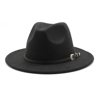 Chapeau Fedora avec Boucle Western