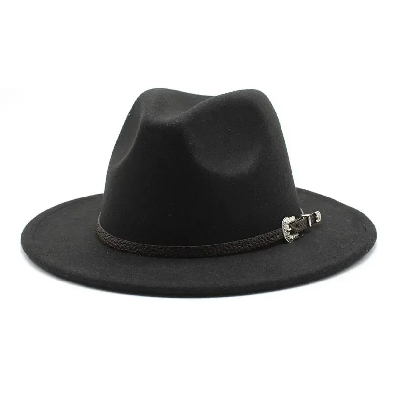 Chapeau Fedora avec Boucle Western