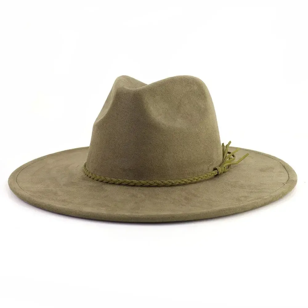 Chapeau Fedora Bord Large