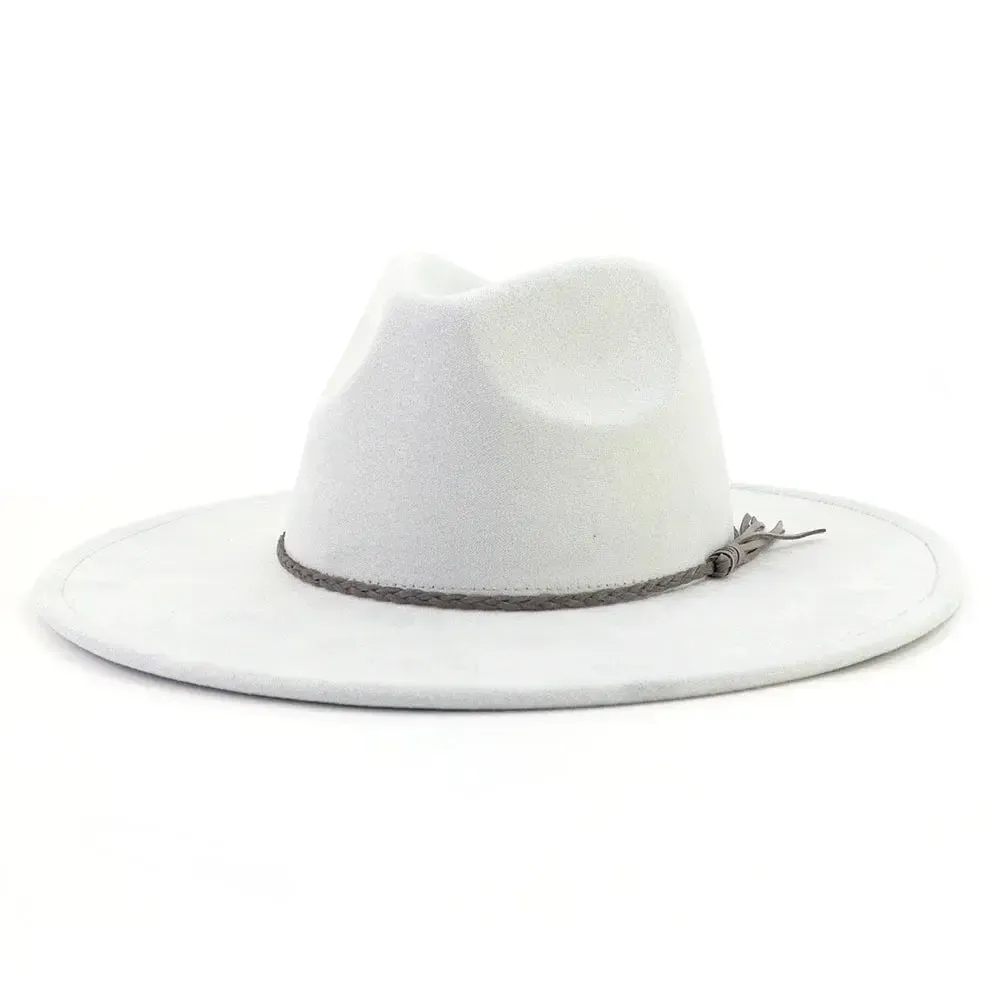 Chapeau Fedora Bord Large