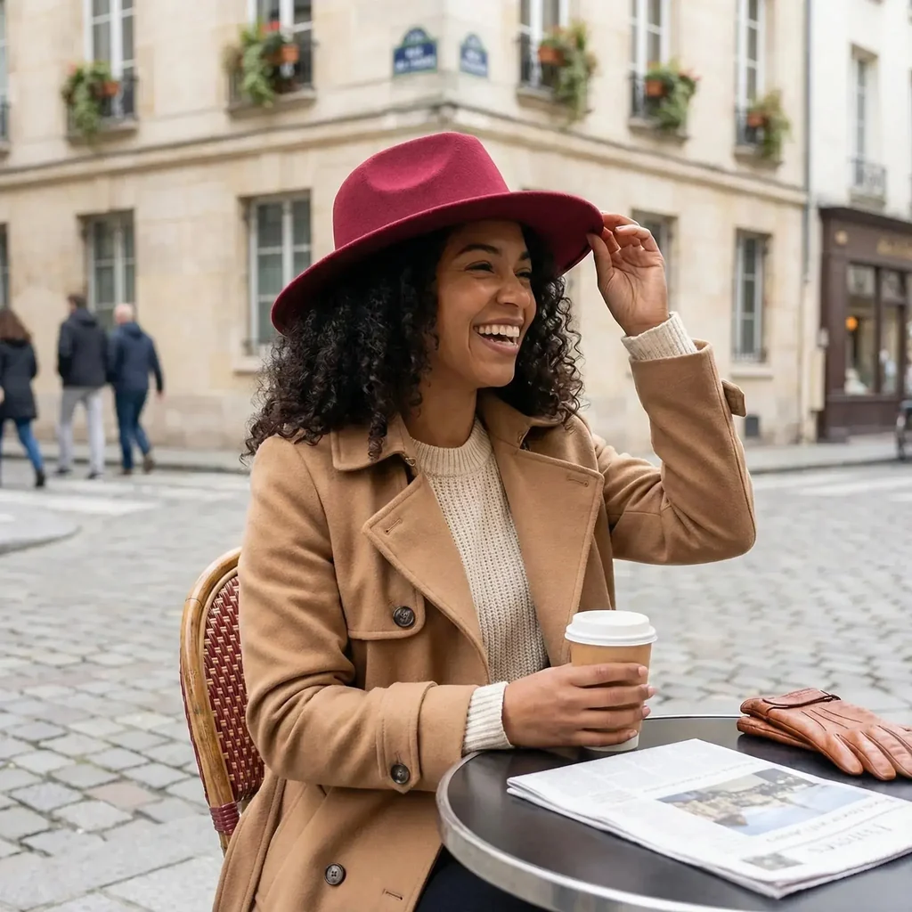 Chapeau Fedora Épuré