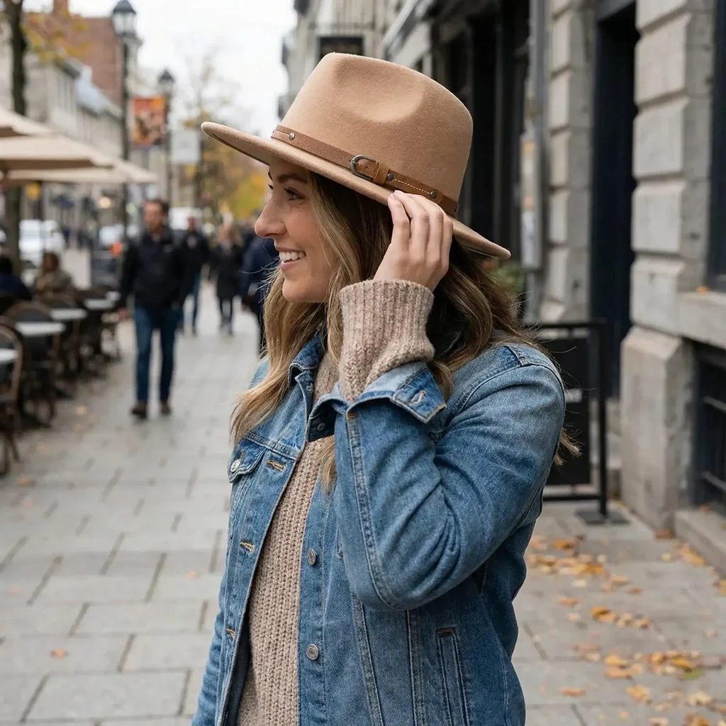 Chapeau Fedora Feutre