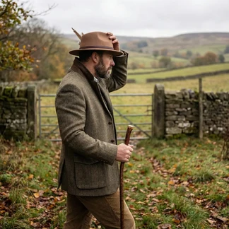 Chapeau Fedora Plume