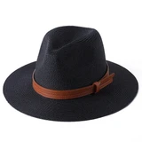 Chapeau Panama avec Lanière Cuir