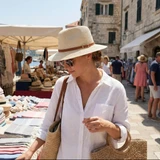 Chapeau Panama Femme